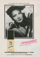 Publicité Papier - Advertising Paper - Atmosphère Arletty - Advertisings (gazettes)