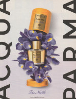 Publicité Papier - Advertising Paper - Acqua Di Parma - Parfumreclame (tijdschriften)