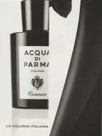 Publicité Papier - Advertising Paper - Acqua Di Parma - Advertisings (gazettes)