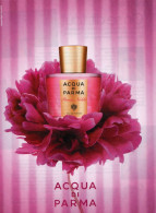 Publicité Papier - Advertising Paper - Acqua Di Parma - Publicités Parfum (journaux)