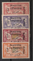 ALAOUITES - 1925 - Poste Aérienne PA N°YT. 1 à 4 - Série Complète - Neuf * / MH VF - Nuovi