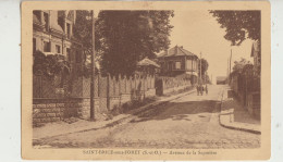 Saint-Brice'sous'Foret  95  Carte Non Timbrée Circulée  Avenue Morére  Avenue De La Sapinière  Animée - Saint-Brice-sous-Forêt