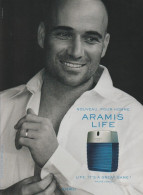 Publicité Papier - Advertising Paper - Aramis - Publicités Parfum (journaux)