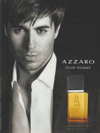 Publicité Papier - Advertising Paper - Azzaro - Parfumreclame (tijdschriften)