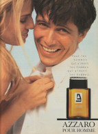 Publicité Papier - Advertising Paper - Azzaro - Publicités Parfum (journaux)