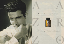 Publicité Papier - Advertising Paper - Azzaro 2 Pages - Parfumreclame (tijdschriften)