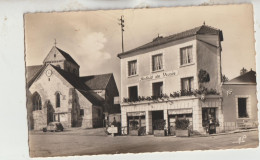 Seraincourt  95 Environs De Meulan  Carte Glacée Non Timbrée Circulée  L'Eglise Xe Et XIe Siecle Et Le Relais Du Vexin - Seraincourt