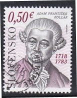 Adam Frantisek Kollar - 2018 - Used Stamps