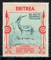 2ème Exposition D'art Colonial à Naples : Gazelles Dorcas - Eritrea