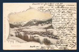 Grisons. Davos-Platz. Vue Aérienne Avec L'église St. Johann. 1899 - Davos