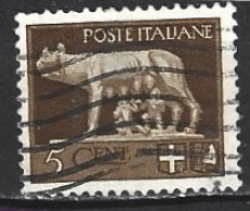 ITALIE. N°224 Oblitéré De 1929-30. Louve/Romulus/Remus. - Mythologie