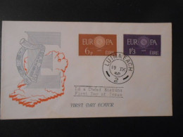 IRLANDE YT FDC 146/147 EUROPA 1960 - 1960