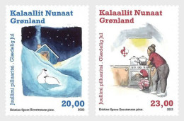 Greenland / Groenland - Postfris / MNH - Complete Set Christmas 2023 - Unused Stamps