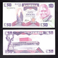 ZAMBIA 50 KWACHA 1986-88 PIK 28 FDS - Zambie