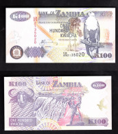 ZAMBIA 100 KWACHA 2003  PIK 38B FDS - Zambie