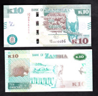 ZAMBIA 10 KWACHA 2018  PIK 58B FDS - Zambia