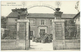 SAINT-PONS (34) – Hôtel De Ville Et Palais De Justice. - Saint-Pons-de-Thomières