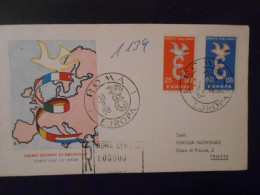 ITALIE YT FDC 765/766 EUROPA 1958 - 1958