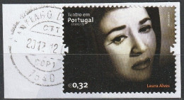 Portugal, 2011 - Teatro Em Portugal -|- Postmark - Santiago Do Cacém // Mundifil - 4126 . Fragment - Gebraucht