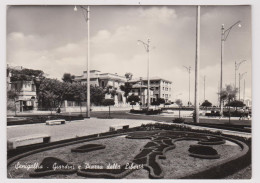 SENIGALLIA - GIARDINI E PIAZZA DELLA LIBERTA' F/GRANDE VIAGGIATA 1963? ANIMAZIONE - Senigallia