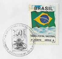 Brazil 2005 Cover Commemorative Cancel 300 Years Of São João Del Rei From Tiradentes To Tancredo Neves Man Prospecting - Minerals