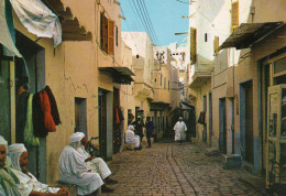 GHARDAIA, RUE DU SOUK COULEUR REF 12350 - Ghardaia