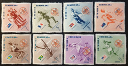 Olympische Spelen 1956 - Dominicaans Republiek  - Zegels Met Opdruk Postfris - Summer 1956: Melbourne