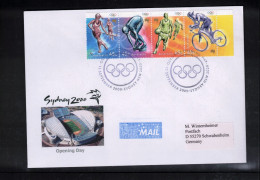 Australia 2000 Olympic Games Sydney Olympic Opening Day Interesting Cover - Sommer 2000: Sydney