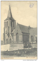 Op953:  Kerk, Sint-Martens Lennick Druk.Th. Ö, Goyck : N°81-tab: * GOYCK * : 1909: Sterstempel - Lennik