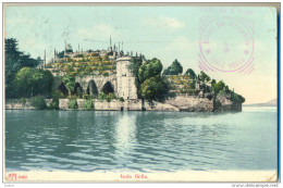 4cp898: Isola Bella  HOTEL Da Dauphin > Gand  Belgique 1909 - Gela