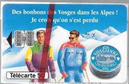 CARTE-PUBLIC-F450-50U-SC7-12/93-LA VOSGIENNE-BONBONS-V°SN° Rge-Série C41143668-NSB-TBE - 1993