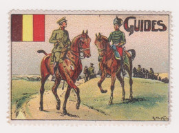 Vignette Militaire Delandre - Belgique - Guides - Vignettes Militaires