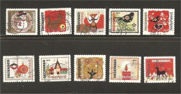 Netherlands - NVPH 2887-2896 - Usados