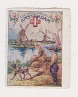 Vignette Militaire Delandre - Croix Rouge - Amsterdam - Red Cross