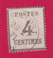 ALSACE LORRAINE N°3 CAD BELFORT HAUT RHIN RARE TIMBRE BRIEFMARKEN STAMP FRANCE - Usados