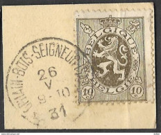 8S-117: N°280: *OHAIN-BOIS-SEIGNEUR-ISAAC* : Sterstempel - 1929-1937 León Heráldico