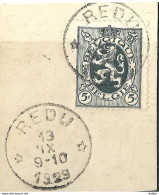 8S-127: N°279: *REDU* : Sterstempel - 1929-1937 Lion Héraldique