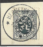 8S-130: N°279: *HERMETON-SUR-MEUSE* : Sterstempel - 1929-1937 Heraldic Lion