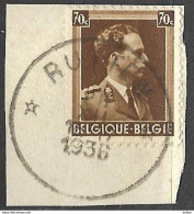 8S-138: N°427: *RUTTEN* : Sterstempel - 1934-1935 Léopold III