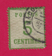 ALSACE LORRAINE N°4 CAD TYPE 7 FRANCAIS MACON SAONE ET LOIRE RARE TIMBRE BRIEFMARKEN FRANCE - Gebruikt