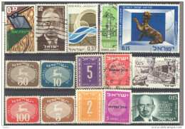 4Zw-470  Restje Van 14 Zegels.... Om Verder Uit Te Zoeken... - Used Stamps (with Tabs)