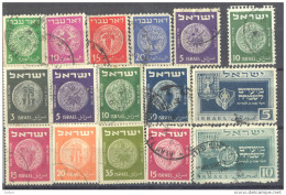 4Zw-467  Restje Van 15zegels.... Om Verder Uit Te Zoeken... - Used Stamps (without Tabs)