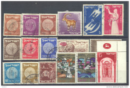 4Zw-465:  Restje Van 16 Zegels.... Om Verder Uit Te Zoeken... - Used Stamps (without Tabs)