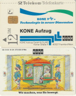 ALEMANIA. S 03/94.04. Kone Aufzüge 3 - Comic 3. 1994-01. 1402. (632) - S-Series : Guichets Publicité De Tiers