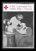 NURSE SOLDIER  KuK K.u.K AUSTRIA Czechia Bohemia WWI War 1916 Red Cross Rotes Kreuz Croix Rouge Charity Turnau Turnov - Croce Rossa