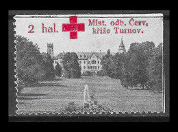 KuK AUSTRIA Czechia Bohemia WWI War 1916 Red Cross Rotes Kreuz Charity Turnau Turnov Hrubá Skála Groß Skal HOTEL Castle - Croix-Rouge