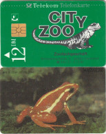 ALEMANIA. S 10/94.1. City Zoo Zoofachgeschäft, Darmstadt 1 - Frosch. 3402. 02-1994. (626) - S-Series: Schalterserie Mit Fremdfirmenreklame