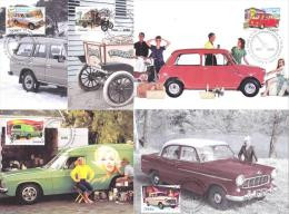 Australia 2006 Driving Through The Years Set Of 5 Maximum Cards - Cartas Máxima