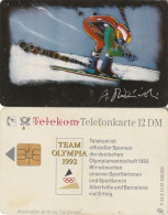 ALEMANIA. DE-071 P 24A/91. Team Olympia 1992 - Skiläufer. 12-1991. (627) - P & PD-Series: Schalterkarten Der Dt. Telekom