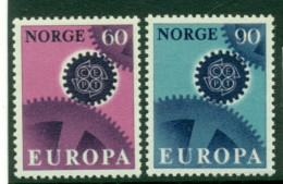 NORWAY 1967 Mi 555-56** Europa CEPT [L3332] - 1967